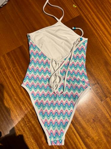 L Space  Palm One Piece Bathing Suit