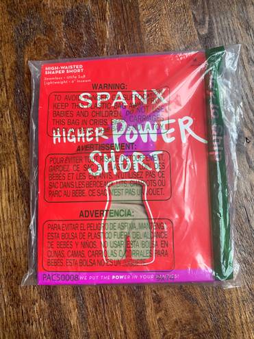 Spanx NWT  Higher Power Shorts Soft Nude Medium