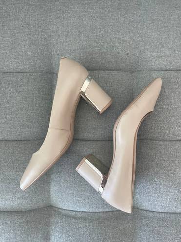 DKNY Nude Pointy Heels