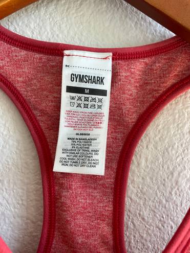 Gymshark Red  Sports Bra