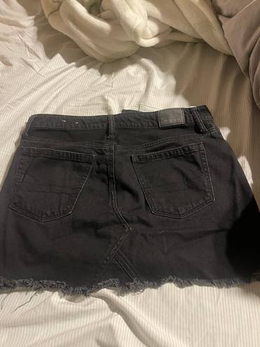 American Eagle Outfitters Black Jean Skirt