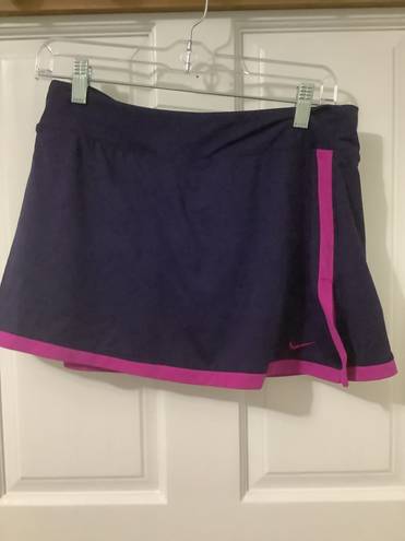 Nike Pink and blue  dri fit skort size medium