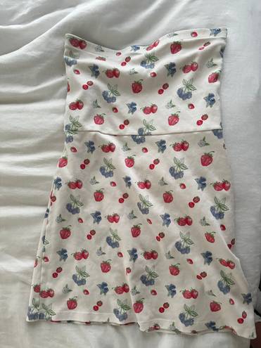 Djerf Avenue Summer Berries Tube Dress