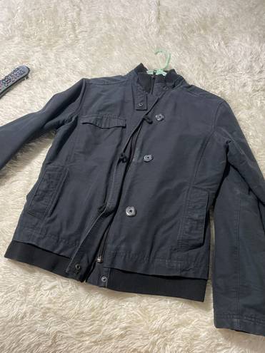 Pacific trail Black Zip Up Pocket Jacket Coat Med