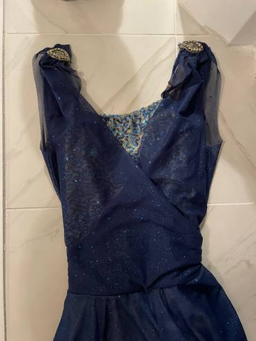 Revolution Navy Blue Sequins And Glitter Juniors Dress Costume