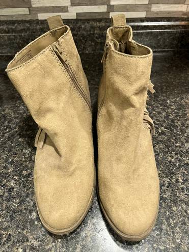 American Eagle Outfitters Fringe Ankle Boots