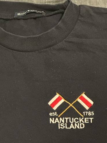 Brandy Melville Nantucket Navy Blue T shirt