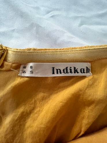 INDIKAH Yellow Sun Dress