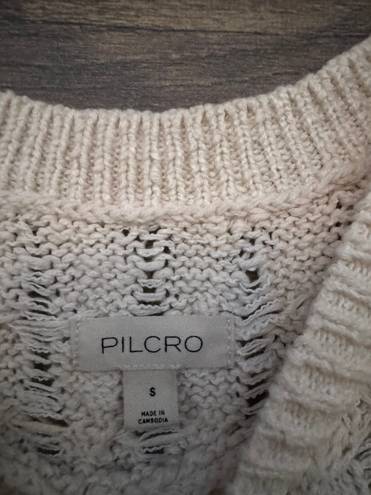 Pilcro NWT  Longline Stitch Sweater