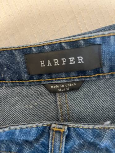 Harper Denim Wrap Skirt