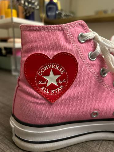 Converse Custom Pink Platform