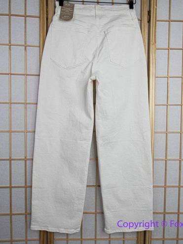 Madewell NEW  The Perfect Vintage Wide-Leg Crop Jean Tile White, 26