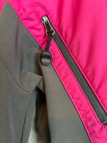 L.L.Bean Pink, pink, and gray,  outerwear jacket