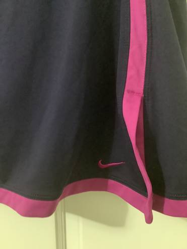 Nike Pink and blue  dri fit skort size medium