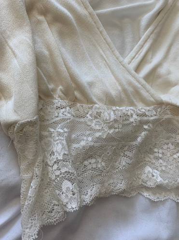 Urban Outfitters White Lace Shirt