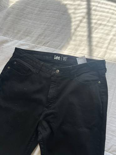 Lee Black Flare Jeans