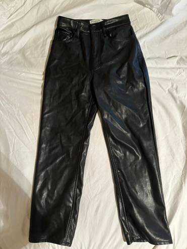 Abercrombie & Fitch Leather Pants