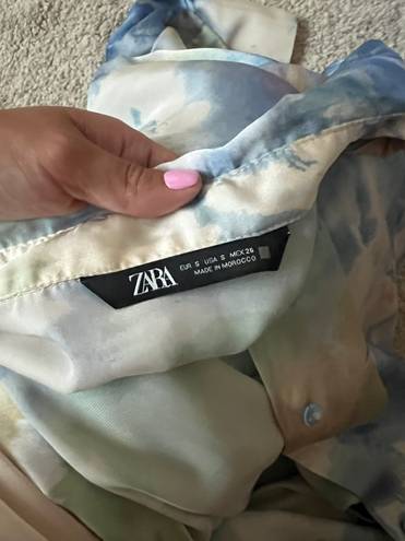 ZARA Satin Shirt