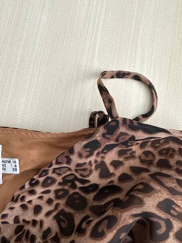 Princess Polly leopard mini dress