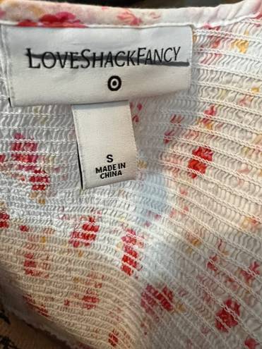 Love Shack Fancy  x target cosette floral midi dress