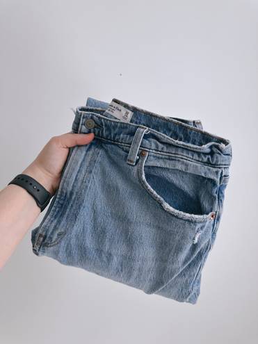 Abercrombie & Fitch The 90s Straight Ultra High Rise Jeans