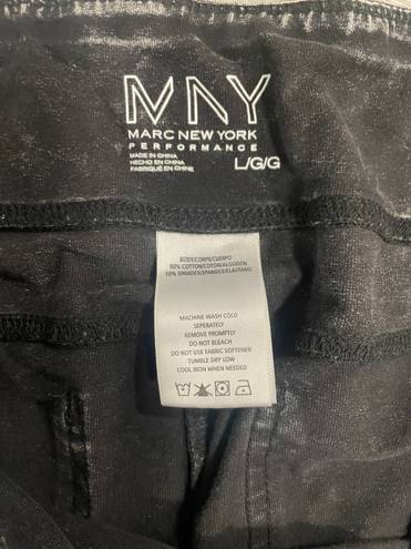 Marc New York Performance, Large, Acid Washed, Leggings, EUC