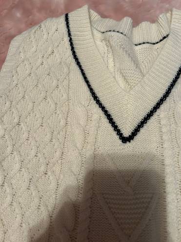 Sweater Vest Tan Size M