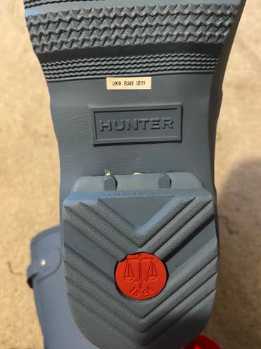 Hunter Tall Blue Rain Boots