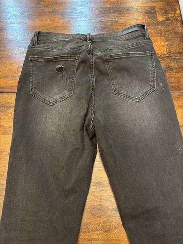 Risen Black High Rise Jeans Size 28