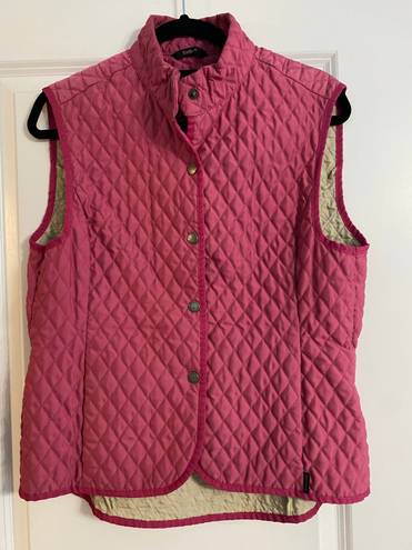 Barbour Pink Fulbourn Lightweight Short Gilet