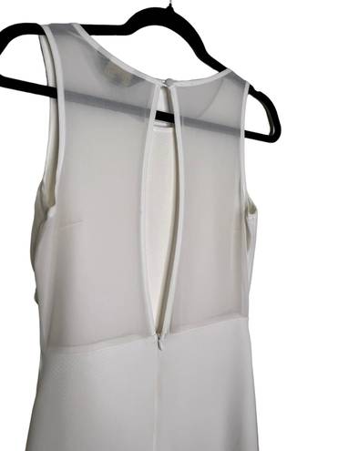 Elliatt Sweepsteaker Dress in White Size Medium