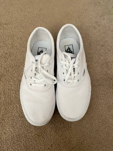 Vans White  Womens