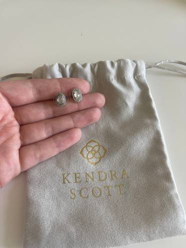 Kendra Scott Silver Earrings