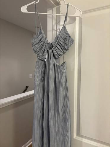 ZARA Pleated Maxi Dress