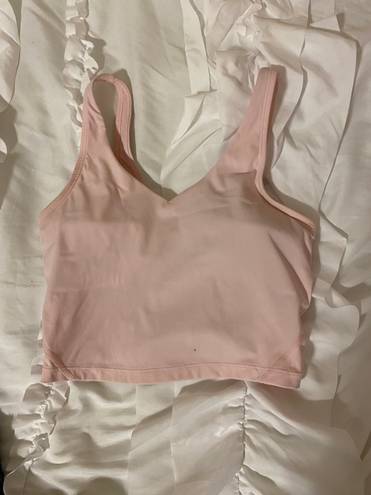 Amazon Light Pink Align Tank Size 2 (XS) -