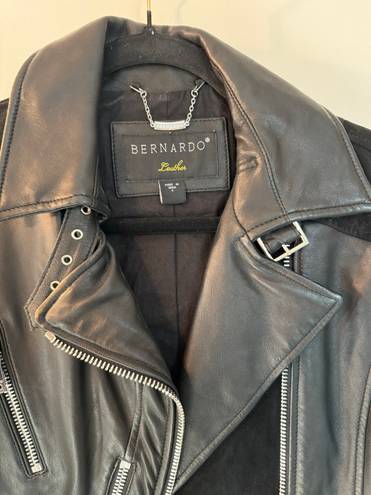 Bernardo Suede Leather Jacket