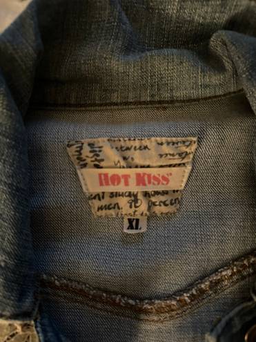 Hot Kiss Y2K Jean Jacket