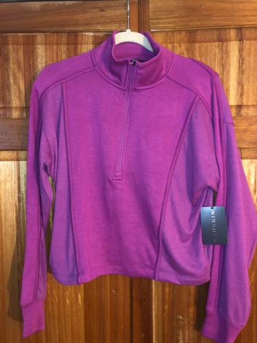 Danskin NWT  Piped Scuba Half Zip Pullover - Medium