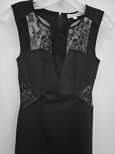 Finders Keepers black lace cut out  dress