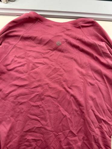 Lululemon Pink Swiftly Tech Long Sleeve