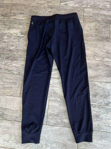 Zyia  Active Joggers Medium Track Pants Sweatpants Nylon navy Blue Womens