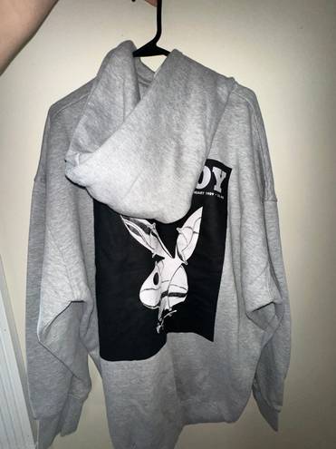 Missguided Playboy Oversized Hoodie