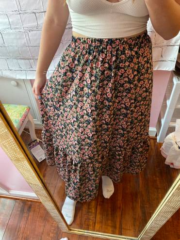 SheIn Floral Skirt