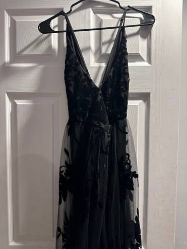 Windsor Black Lace Formal Dress