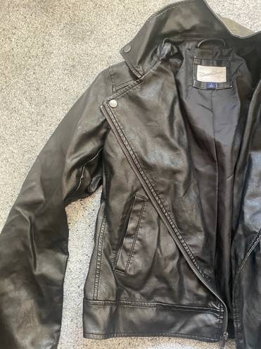 Universal Threads Faux Black Leather Jacket