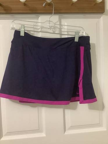 Nike Pink and blue  dri fit skort size medium