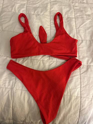 Zaful Red Bikini