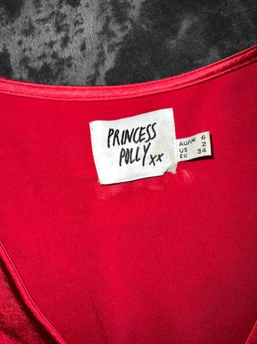 Princess Polly Emily Mini Dress in Red