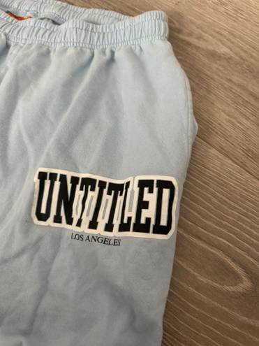 Nordstrom Untitled Los Angeles Baby Blue Sweats