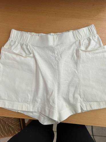 ZARA White Shorts